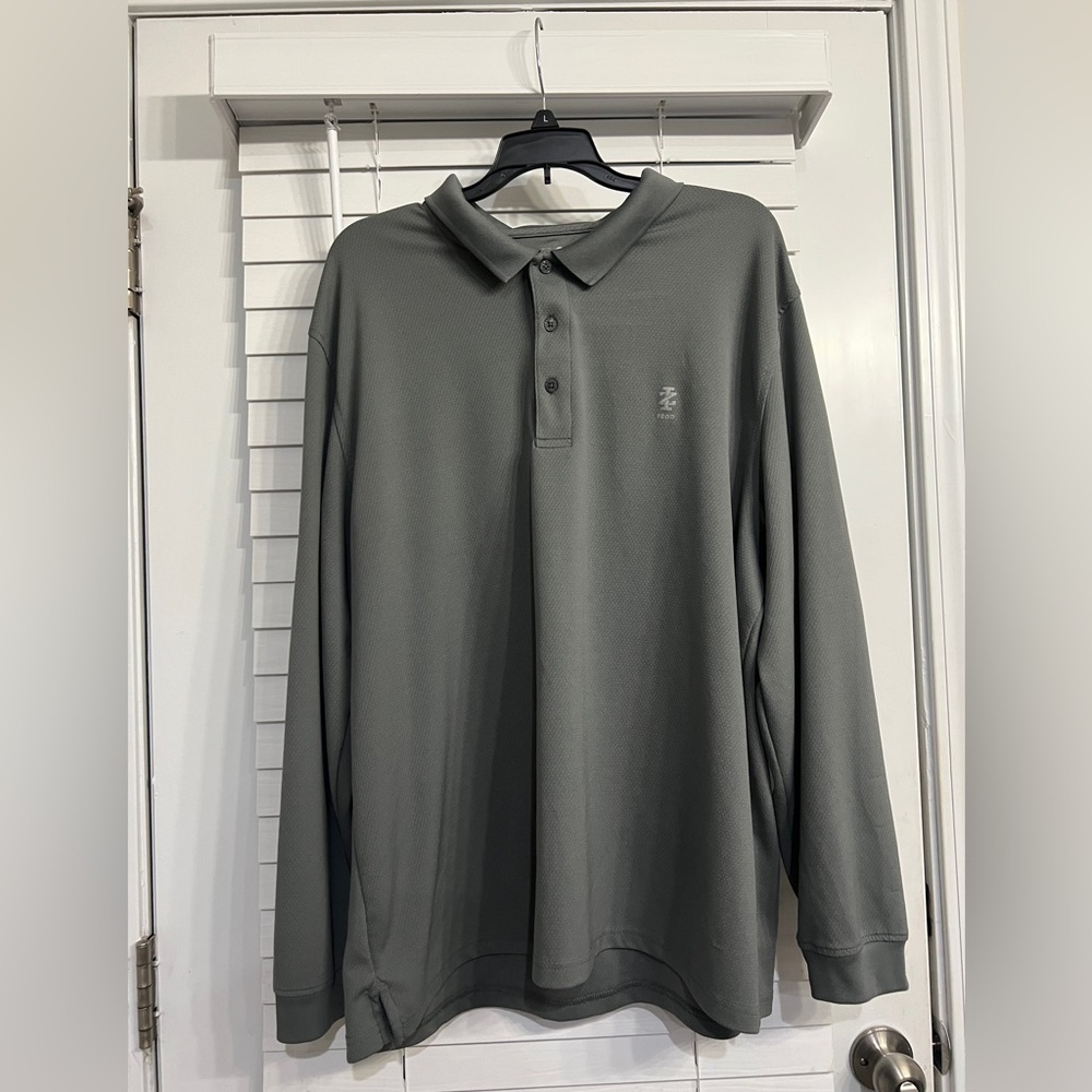 Izod Gray Golf Polo Shirt